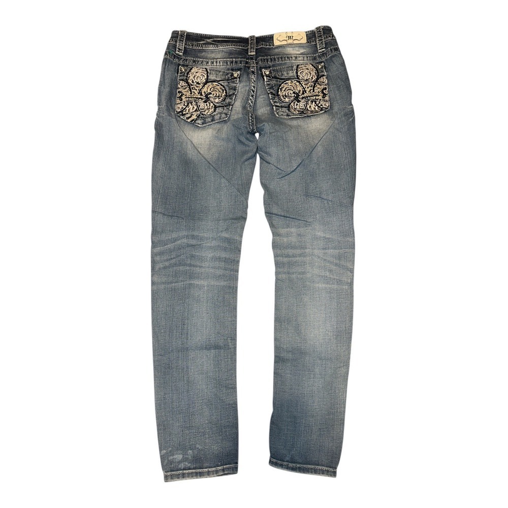 Miss Me Standard Cut Medium Wash Skinny Jeans, Women's Size 30 - Picture 2 of 9